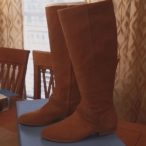 Jack Rogers Tinsley Suede Knee Boot